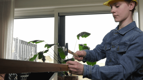 Wooditz bouwpakket - onderdelen timmeren