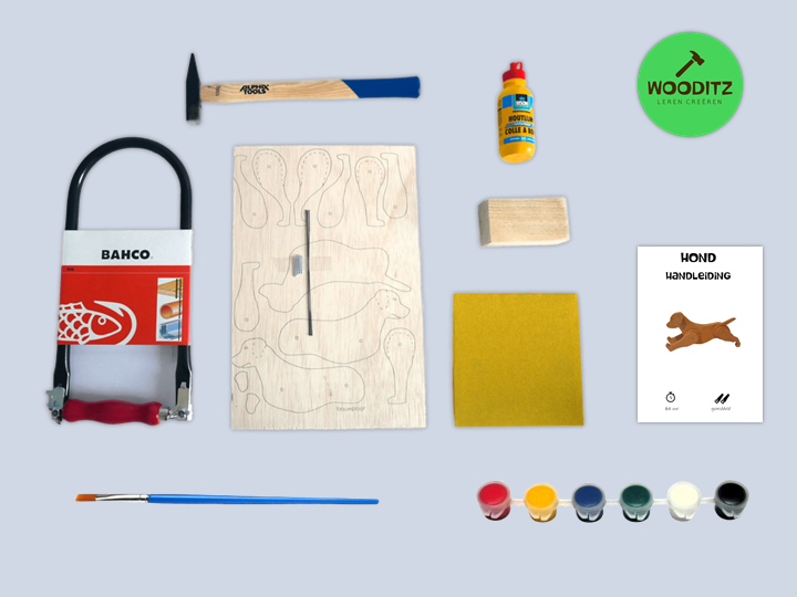 Inhoud starterpakket van de Hond